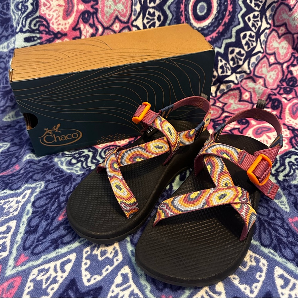 Chaco Kids Z/1 EcoTread Sandal - Agate Sorbet🌸🍊
